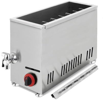 Freidora De Palitos De Perritos Calientes De Queso De 21 L, Freidora De Perros De Maíz, Máquina Eléctrica Comercial for Hacer Palitos De Perritos Calientes De Queso, Temperatura Ajustable