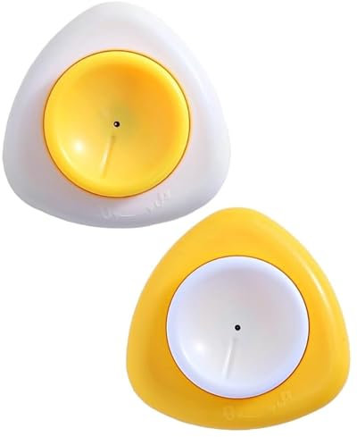 FDCGAS 2 pcs Herramienta de taladro de huevos, picador de huevo perforador, 1 agujero,Cortador para huevos,cortador de huevos con cáscara de huevo separador, perforadora en forma de huevo de pollito