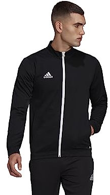 adidas Herren Entrada 22 Track Jacket, Black, XL