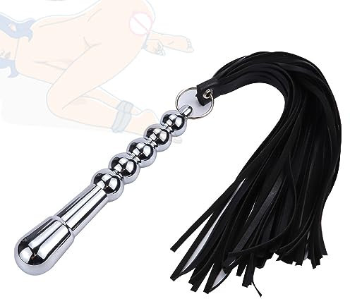 Maniglia in metallo Giocattolo di coppia Plug Whip Multifunzionale, aumenta il piacere e la forma fisica