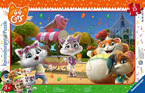 Ravensburger Puzzle - 44 Chats Puzzles Encadrés, 05101 4