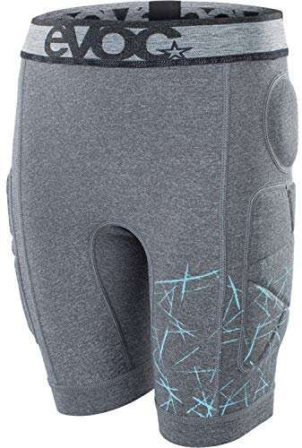 EVOC Unisex Jugend CRASH PANTS KIDS, Carbon Grau, S EU