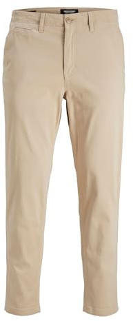 JACK & JONES Herren Jpstace Jjharlow Noos Chinohose, Crockery, 31W / 34L EU