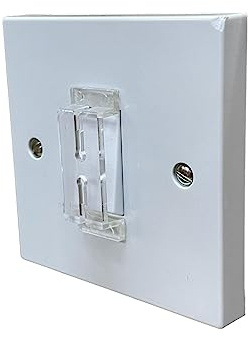 Light Switch Guard Cover [ 15 Pack] Covers and Prevents Accidental Switch Plus give Easy Access for intentional Switching, Perfect for Hue, Child Proof Light Switch Cover