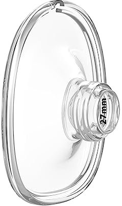 MOMMED Tiralatte Accessori, 27 mm Coppa per il Seno in Silicone, Coppa per il seno adatta per MOMMED S18/S21, Parti per tiralatte indossabili(27 mm)