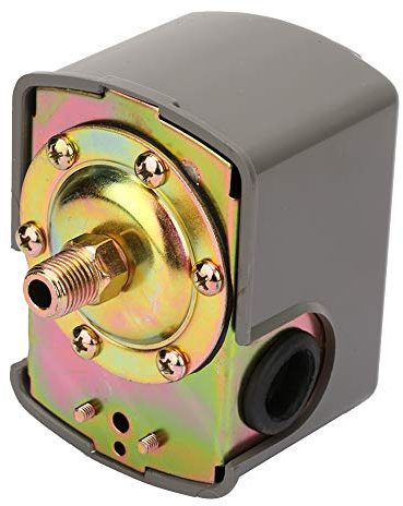 Artillery Interrupteur de Contrôle de Pression,G1/4 Commutateur de Contrôle de Pression de Pompe à Eau,110V-230V Pressostat Pompe Eau à Double Ressort pour Pompe à Eau de Jardin