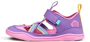 Affenzahn Sandale Vegan Breezy mit Klettverschluss, Zehenkappe, rutschfest, Flexibel, Luftig, Leicht für den Sommer, Größe 21-32