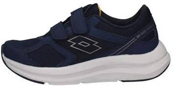 Lotto Scarpe Unisex Sportive con Strappi, 220808 SPEEDRIDE 801 S, Running, Tempo Libero, Traspiranti (16C Dress Blue/Gravity Titan, Sistema Taglie Calzature EU, Adulto, Uomo, Numero, Media, 41)