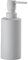 Zone Denmark Solo Seifenspender, Flüssigseifenspender, Badaccessoires, Porzellan mit Soft Touch-Beschichtung, 6x15,5 cm, 0,3 Liter, Soft Grey