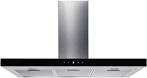 Slimline Stainless Steel 90cm Cooker Hood