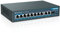 YuanLey 11 Port Gigabit PoE Switch, 8 PoE+ Port 1000 Mbit/s, 2 Gigabit Uplink, 1 SFP Port, 120W 802.3af/at, Metall, Qos, Nicht Verwalteter Plug and Play Ethernet Smart Detection Ethernet Switch