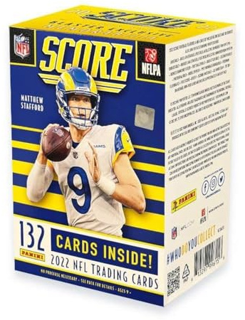 Panini 2022 Score Football Trading Card Blaster Box - 132 Cards Inside