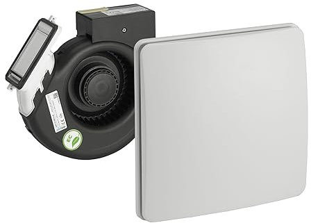 STIEBEL ELTRON Ventilatoreinheit LA 100 VE für dezentrale Lüftungsgeräte LA 100 A / U / UB, Unterputzmontage, sehr leiser Betrieb, 205907