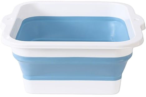 Bac à pieds - Baignoire pour tremper les pieds - 168 points de massage - Picots convexes - Pliable - Grand - Pour voyage, maison, personnes âgées