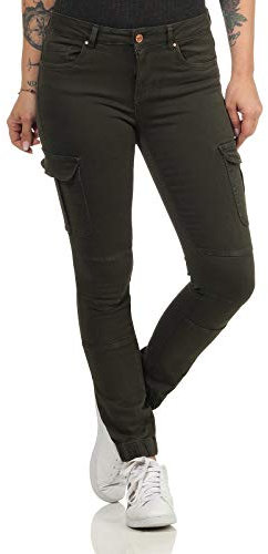 ONLY Damen Onlmissouri Reg Ank Life Cargo Pnt Noos Freizeithose, Rosin, 38W / 34L