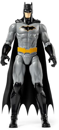 Batman S1-Actionfigur, 30 cm groß, voll beweglich für spannende Abenteuer und actionreiche Stunts, Spielzeug für Kinder ab 4 Jahren, original Comic-Design