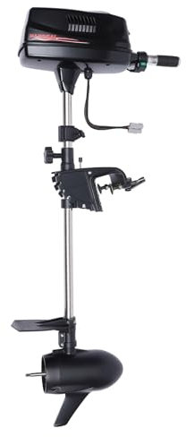 OUBUBY Außenborder, Elektromotor Boot, 10PS 60 V, Elektro Außenborder Schlauchboot Elektromotor mit 3-Blatt-Propeller,3000 U/min, Bürstenloser Elektromotor für kleinen Booten, Gummibooten, U-Booten