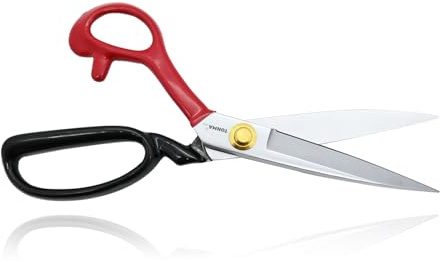 TONMA 10 True Left-Handed Fabric Scissors, Made in Japan, Heavy-Duty Built