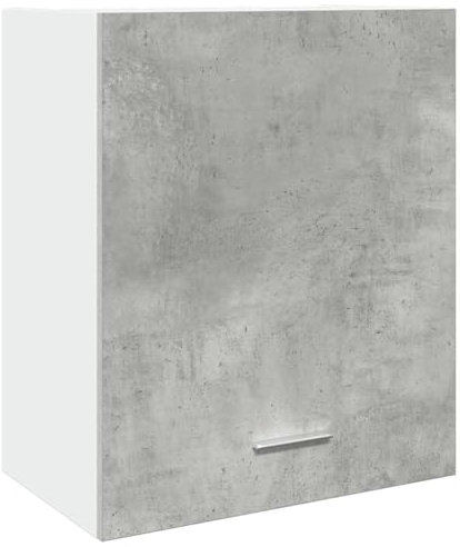 vidaXL Hängeschrank Lyon Betongrau 50x31x60 cm Holzwerkstoff