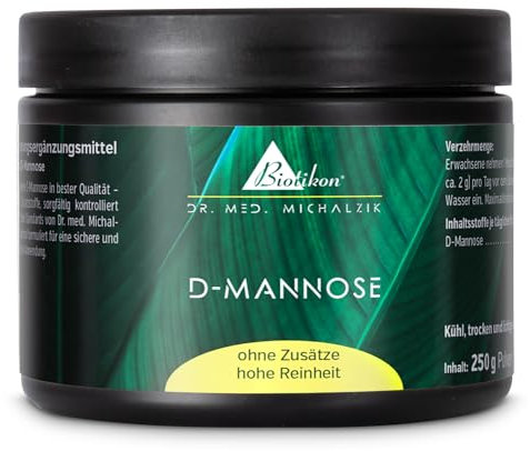 D-Mannose Pulver nach Dr. med. Michalzik - ohne Zusatzstoffe - von BIOTIKON®