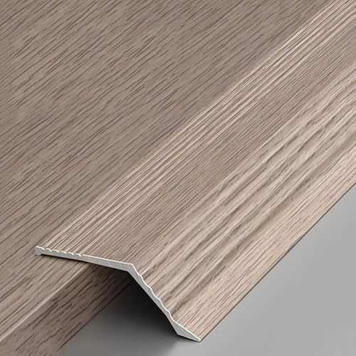 Bande De Transition De Seuil, Jointure De Plancher en Tôle Métallique, Recouvrement D'espace, Profilés TMW (1,57 Po X 2,95 Pi X 1 Pièce)(Mahogany)