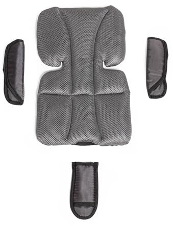 Burley Unisex – Babys Encore X Sitzpolster-Set, Grau, Einheitsgröße