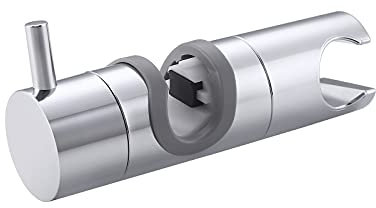 KES Shower Head Holder 16-19MM, Adjustable Shower Holder Bracket Replacement Riser Rail Polished Chrome, PB10S19-CH