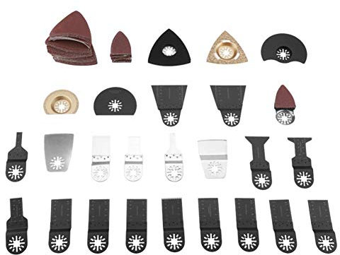 Oszillierende Sägeblätter, Multitool Sägeblätter Kit, 100 teiliges Oszillierendes Sägeblatt Set, Multitool Oszillationswerkzeug Zubehör für, Fein, usw