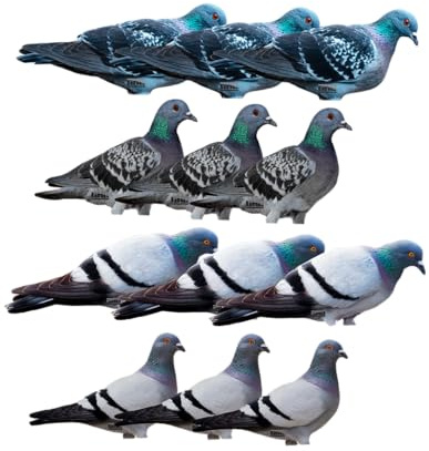 Banded GHG Pro Grade Silhouette Pigeon Decoys 6PK