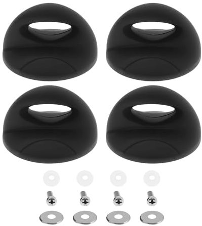 Briny River 4Pcs 75x45MM M5 Pan Pot Lid Knob Compatible with Slow Cookers Crockpots and Various Cookware Lids Kitchen Cookware Lid Replacement Knob