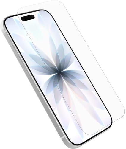 OtterBox Glass Screen Protector for iPhone 17, 9H Hardness Tempered Glass, Scratch Protection, Drop Defense for Shatter Protection, Non-Retail Packaging