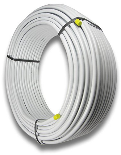 Pipetec Alu-Verbundrohr 16x2mm, Metall, Aluminium, DVGW-zertifiziert, 10bar/95°C, 12mm Innendurchmesser, 4mm Wandstärke, für Sanitär, Heizung, Trinkwasser, Weiß, 10m - 500m verfügbar