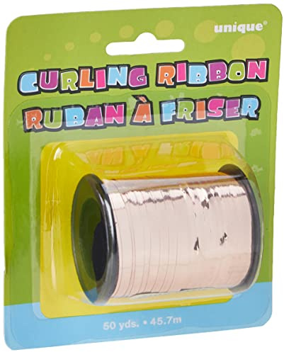 Stunning Rose Gold Curling Ribbon (4572cm) - Luxurious, Gorgeous & Versatile Decorative Ribbon - Perfect for Gifts, Crafting & Events - 1 Pc