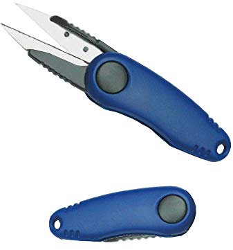 Sele Tijeras plegables de pesca con hoja de 5 cm, de acero, modelo 842016