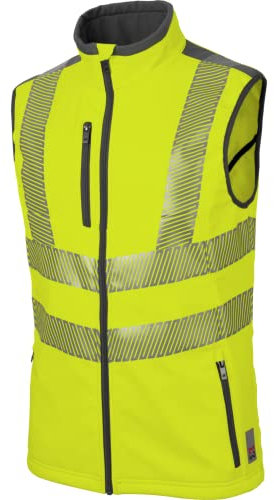 WÜRTH MODYF Warnschutz Arbeitsweste Neon – reflektierende Warnweste für schlechte Sichtverhältnisse in den Größen XS - 6XL – hochwertig & funktionell – in Gelb