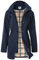 Summer Mae Damen Regenjacke Windbreaker Wasserdicht Kapuze bergangsjacke mit Atmungsaktiv Futter für Frühling Sommer, M, Navy