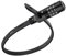 NIXRET Cycling Cable Locks, Bike Lock Bicycle Combination Lock High Security Cycling Lock with 3 Digit for Outdoors Bicycle Sports Electric Scooter E-Bike Skateboard Helmet