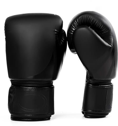 MMA Sparring Handschuhe mit bestem Sitz für maximale Stabilität, Boxhandschuhe,Kickboxen Kampfsport Gepolstert Gloves für Kampfsport, MMA,Sparring,Muay Thai und Boxen 14 oz, Herren Damen Martial Arts