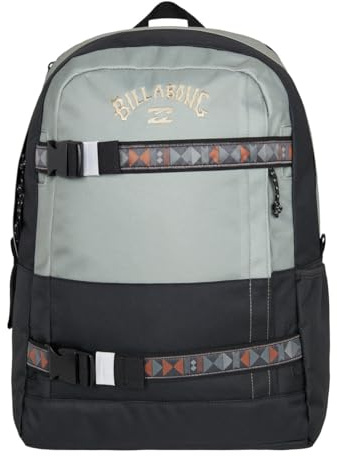 BILLABONG Command Stash 26l, Bagagli Uomo, Grigio Verde, Taglia Unica