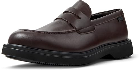 Camper Norman K101001, Moccasin Uomo, Marrone Scuro 005, 43 EU