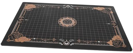 Veemoon Tapis de Découpe Professionnel pour Surface Antidérapante Double Face Noir et Or Planche pour Gravure et Découpage Outil Polyvalent pour Artistes et Amateurs