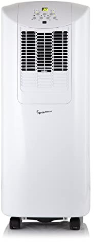 Signature S40014 Portable Slimline 3-in-1 Air Conditioner, Fan & Dehumidifier with Remote Control, 12-Hour Timer, 7,000 BTU, White