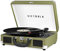 Victrola Vintage 3-Speed Bluetooth Portable Suitcase Record Player with Built-in Speakers | Upgraded Turntable Audio Sound|Green Olive, Model Number: VSC-550BT-GRO