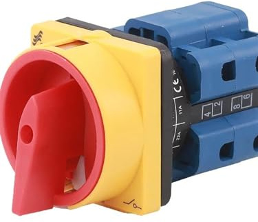 Cadenas de coupure de courant LW26GS-32F/04-1, 48x48mm, panneau de commande principal 4P On-off 32A, interrupteur à came universel, 1 pièce