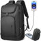HEROIC KNIGHT Mochila Profesional 30L - Impermeable, USB Tipo A & C, Compartimento para Ordenador Portátil 17,3 | Ideal para Trabajo y Viajes