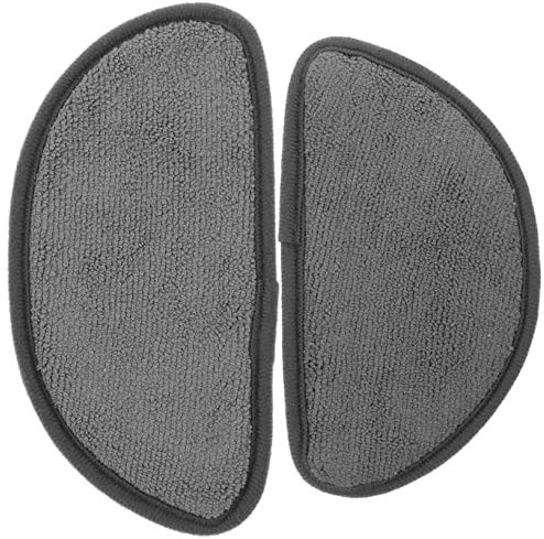 KOMBIUDA Raccoglitore di Gocce per Frigorifero Mini Distributore di Acqua per Frigorifero Vassoio di Gocce Confezione da 2 Tappetini Assorbenti Grigi