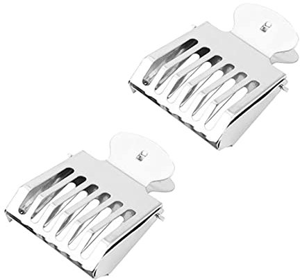 BESPORTBLE 2stücke Edelstahl Bienenzucht-Clips Bienenkönigin-fänger Imkerwerkzeuge Bienenkäfige Für Die Bienenzucht Rostfrei Und Sicher Für Bienen Leicht Und Einfach Zu Handhaben