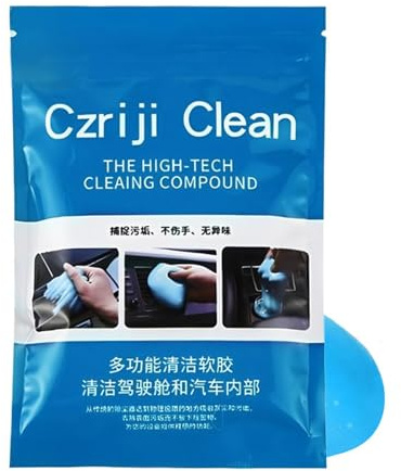 Car Slime Cleaner Dust Cleaning Gel - Car Clening Kit Interior,Deep Sticky Tool Gel for Auto Vehicle Wipes Vent Keyboard Interior Dashboard Gadgets Cleaning Dust
