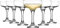 Rink Drink Champagner -Untertassen - 235ml Pack Von 30