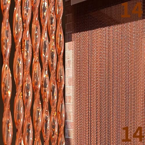 BricoShopping Tenda moschiera Mod.C a fili in pvc regolabile Zanzariera per porta finestra esterna ingresso balcone camper filo ANTIMOSCHE 4 misure